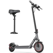 Electric Scooter Adults with Seat 19Mph 36V 7.8A 15-21 Miles Range Scooters 10 Folding Scooters with APP Control 500W Commuting Scooter Kick Scooter with Dual Braking for Travel & Campus