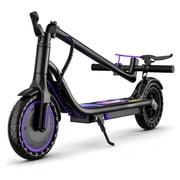 Electric Scooter for Adults, Youth & Big Kids &ndash; 19 MPH, 19 Miles Range, Foldable E Scooter with App Control, Dual Braking & Lights, Lightweight Commuting Scooter