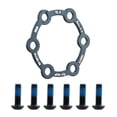 thumbnail image 1 of Electric Scooter Brake Disc Bicycle Disc 6-Hole Hub Heightening Pad With Screws, 1 of 9