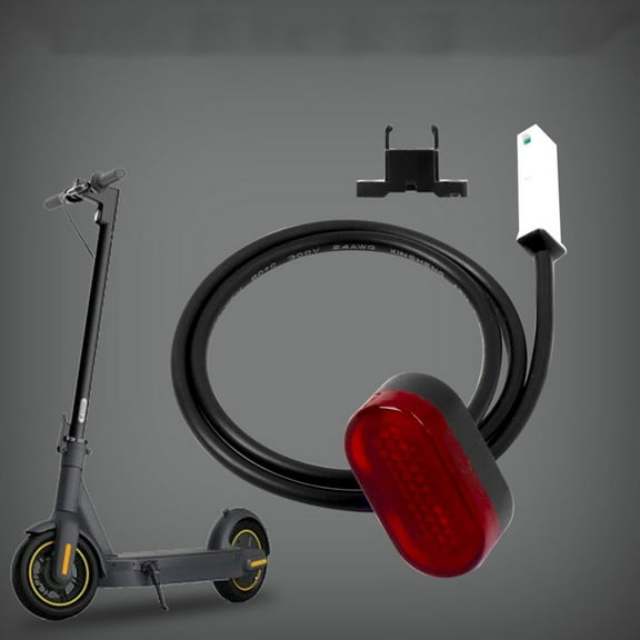 Electric Scooter Brake Rear Tail Light Safety Stoplight Lamp For Ninebot Max G30 Electric Scooter Led Rear Lamp Plastic Parts
