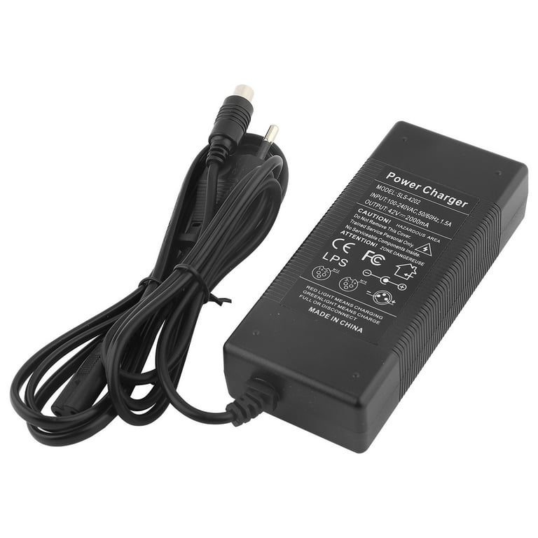 Electric Scooter Charger, Black Battery Charger, Replacement Electric  Scooter Charger Adapter 1 Set For Scooter Professional Outdoor Scooter  Lovers
