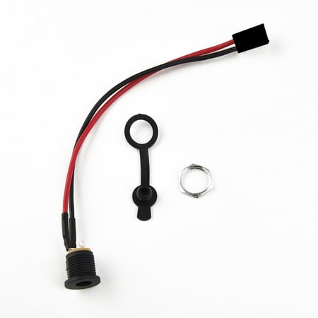 Electric Scooter Charging Port DC5.5x2.1mm Charger Round Hole Socket