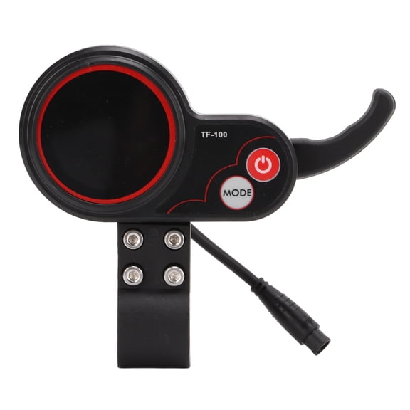 Electric Scooter Communication Instrument TF-100 6 Pin Display, ABS TF-100 Display for M4 Electric Scooter