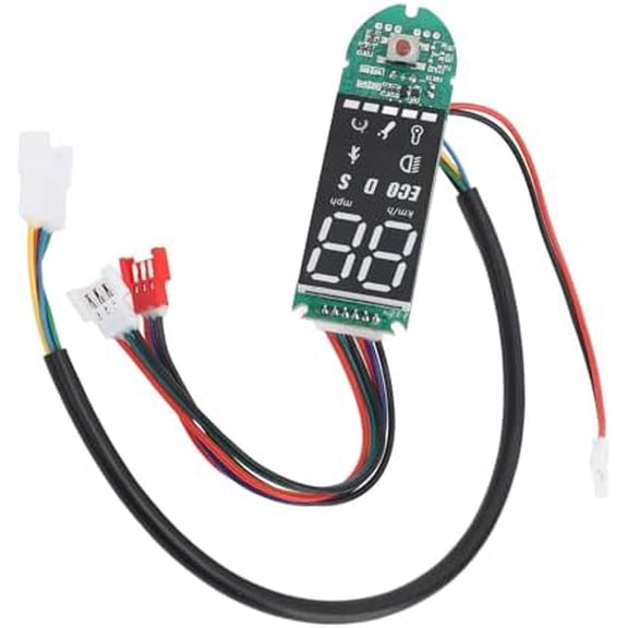 Electric Scooter Dashboard Circuit Board, Electric Scooter Replacement Circuit Board Easy Replacement Clear Display for Scooter Repair$$Sport & Recreation Other