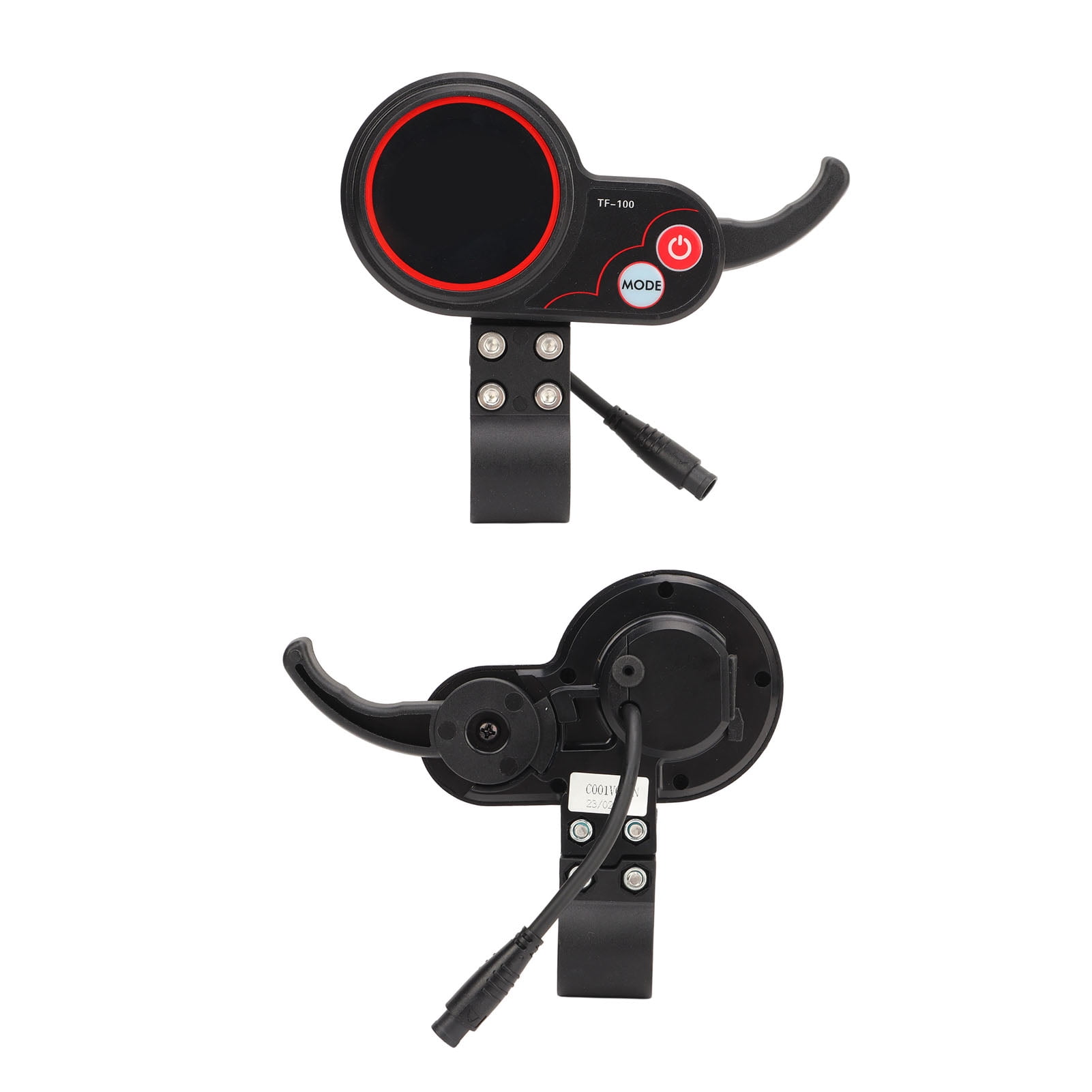 Electric Scooter Display Panel, 6 Pin Waterproof Electric Scooter LCD