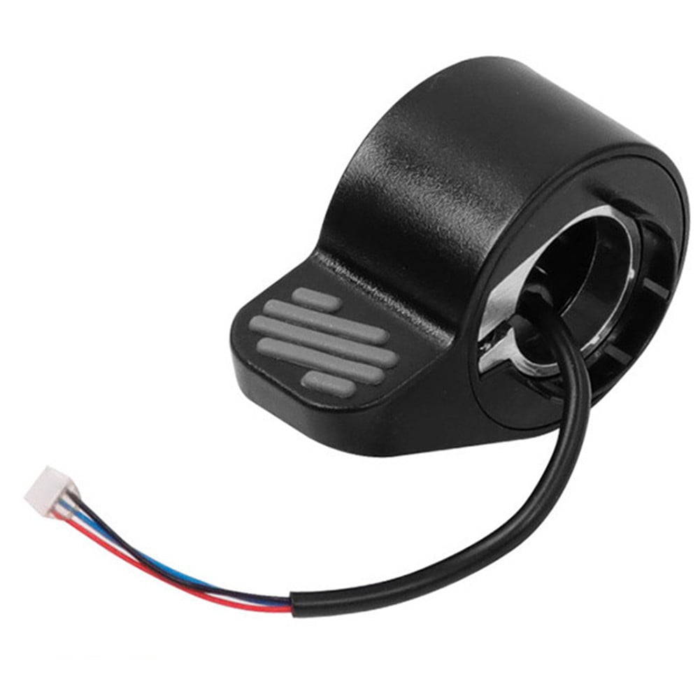 Electric Scooter Finger Brake Thumb Throttle for Segway Ninebot ES1 ES2 ES3 ES4 Replacement Part Black ABS 65.8x33mm