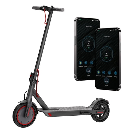 Electric Scooter, Folding E Scooter for Adults,350W Motor & 19MPH Top Speed, 15 Miles Long Range
