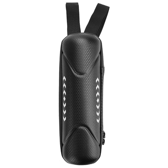 Electric Scooter Front Hanging Bag 1L 25*8 Cm Black Built-In Mesh Bag Cylindrical Design Easy To Install High Performance