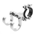 thumbnail image 1 of Electric Scooter Hooks Bike Shelf Tube Storage Hanger Buckle Hooks Ebikes Portable Double Helmet Rack Silver, 1 of 7
