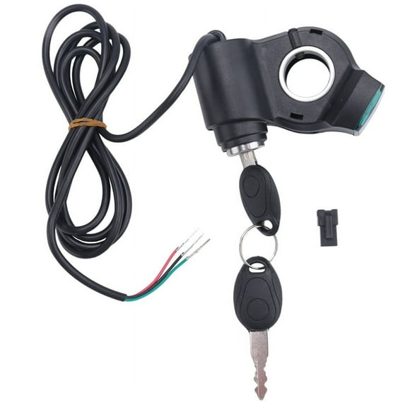 Electric Scooter Ignition Lock Key Cylinder Switch Replacement Accessories for