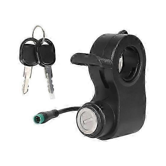 Electric Scooter Ignition Lock with Keys for Kukirin G2 Pro/G2 Max - Easy Throttle Accelerator Starter Switch
