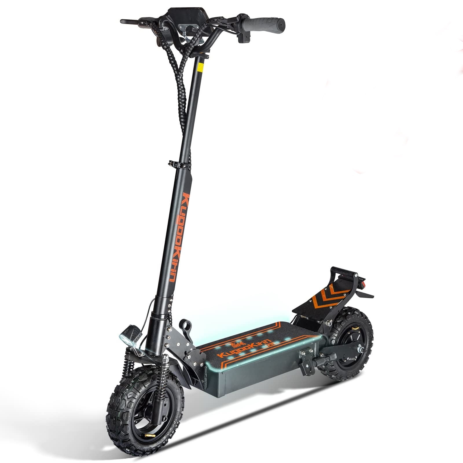 Electric Scooter, KUGOO Kirin Q30 Electric Scooter for Adults, 1200W Motor,  48V/16AH Battery Up to 38MPH & 34Miles, 11 Vacuum Off Road Tire, Foldable