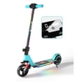 thumbnail image 1 of Electric Scooter for Kids, Pro E-Scooters with White Front Light and Colorful Body Lights, LED Display & Foldable, Top 8.7mph & 5 Miles Range Power by 130W Motor, Gifts for Kids, Teens, 1 of 6