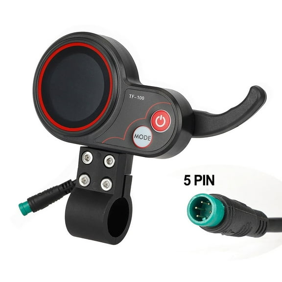 Electric Scooter Lcd Dashboard Display Screen 5/6Pin For Kugoo Scooter Controller Tf-100 Display Replacement Parts