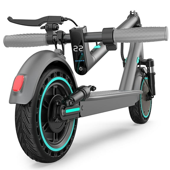 Electric Scooter Long-Range Portable Commuting Scooter - 350W Motor 8.5" Solid Tires, up to 19MPH and 20Miles