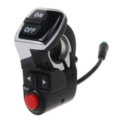 Light Handlebar Controller Electric Scooter E-scooter Turn Signals On/Off Button Suitable for Kugoo M4 Skateboard