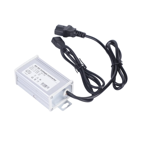 Electric Scooter Power Converter with 3 Pin Input, Adapter and Female Socket Output for 36V-72V Battery Accessor