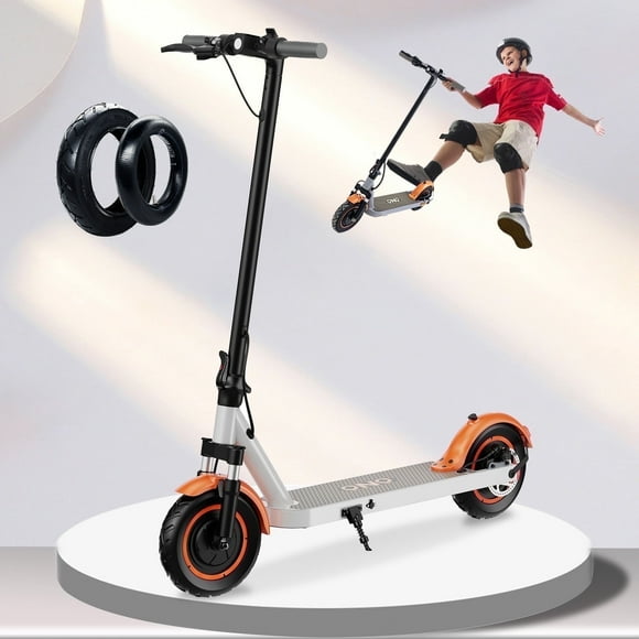 HILLVIGO Dual Motor Electric Scooter for Adults, Powerful 1500W Peak Motor, Max 35Miles Long Range, Top Speed 22 MPH, 10'' Tires, E Scooter for Adults and Teens