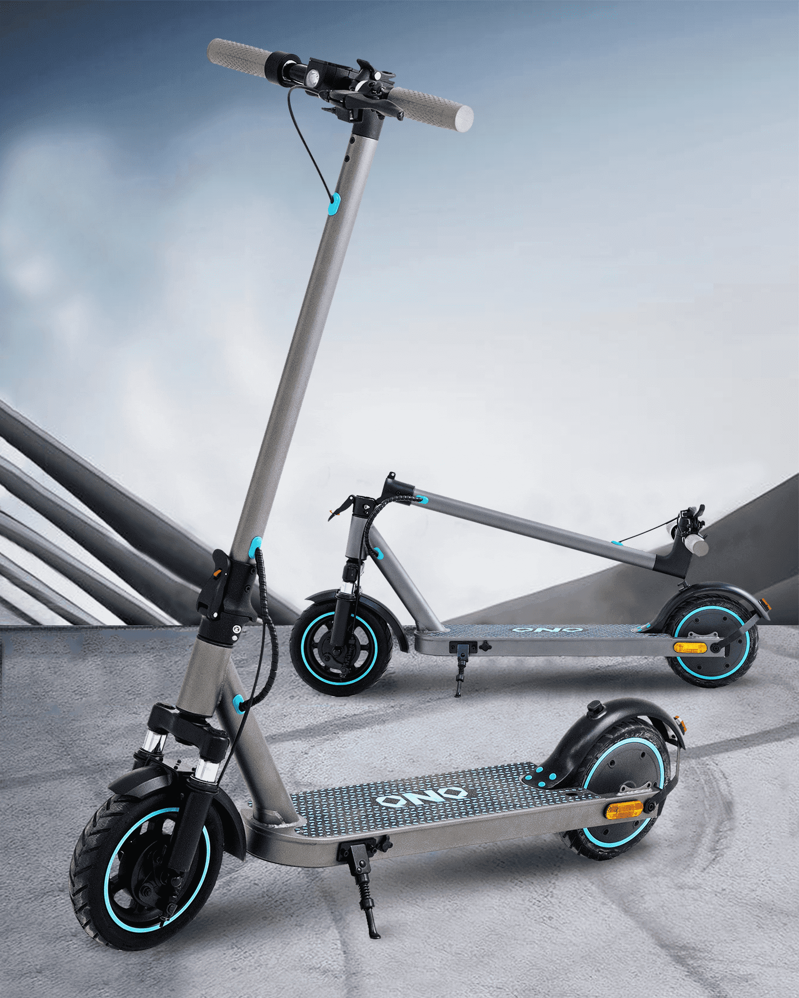 HILLVIGO Adults Electric Scooter, Powerful 500W Peak Motor, 19 MPH & 20 Miles Long Range, 8.5" Tires Folding Commuting E Scooter and App Control