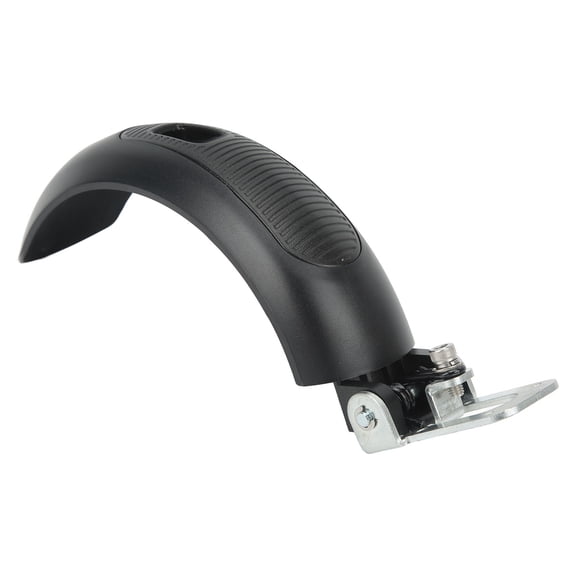 Electric Scooter Rear Fender with Reflective Strips and Shield for Ninebot ES Series - Durable Aluminum Alloy & ABS Mudguard Replacement
