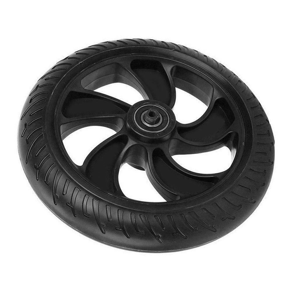 Electric Scooter Rear Wheel 8-Inch Solid tire with Hub Bearing, PU ...