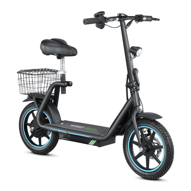 Electric Scooter with Seat M5 AE86, 500W Powerful Motor up to 22 Miles