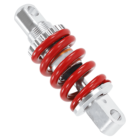 Electric Scooter Shock Absorber, 3.9 in / 100 mm Center Distance, Adjustable Spring, Aluminum Alloy Scooter Suspension for Enhanced Comfort and Safety, Red