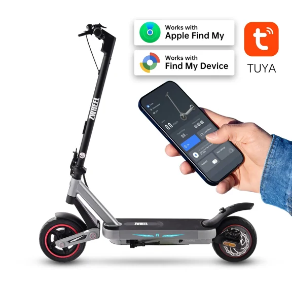 Electric Scooter for Teens Adults, 800W Motor, 25 MPH Fast Commuter E-Scooter, 18 Miles Range, 10" Pneumatic Tires, UL2272 Certified, Dual Suspension & Disc Brake, Foldable Commuter 330 lbs Capacity