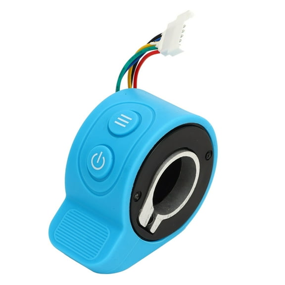 Electric Scooter Throttle Accelerator Sensitive Blue Electric Scooter Thumb Speed Accelerator for X6 Electric Bikes Scooters