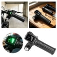 Electric Scooter Throttle E-Bike Accelerator Grip with Key Lock and ...