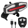 thumbnail image 1 of Electric Scooter Turning Signal Tail Light USB Rechargable with Remote Control Signal Light LED, 1 of 6