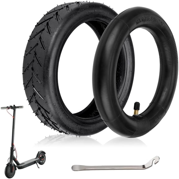 Electric Scooter Tyre, 8.5 Inch Electric Scooter Rubber Tyres, Tyre And Inner Tube Set Replacement For Mijia M365 And 8.5-Inch Universal Inflatable Tires