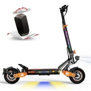 Electric Scooter for Adult, 3200W Dual Motor, 35 Mph Top Speed, 40 Miles Max Range, 440LBS Load, 10" Pneumatic Tires Off Road & Commuting E-Scooter