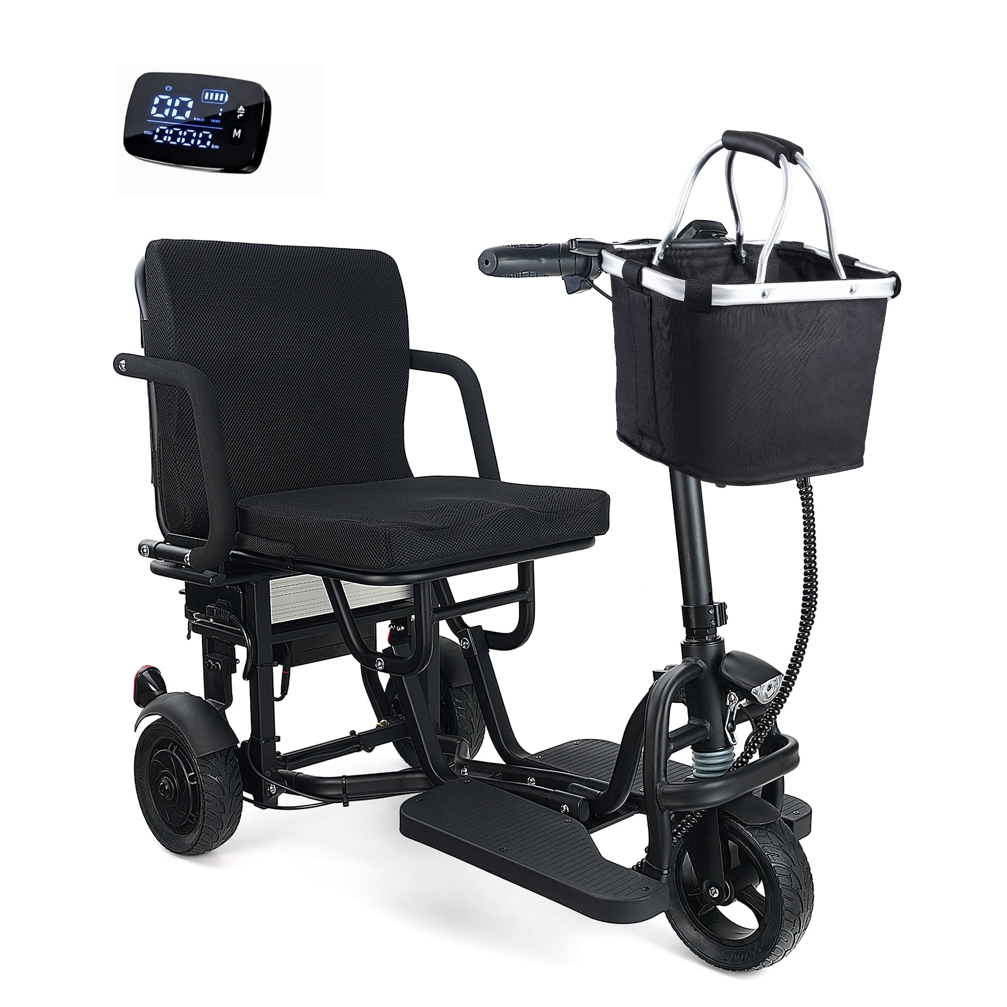 Mujocooker Mobility Scooter for Senior, 3 Wheel Electric Scooter