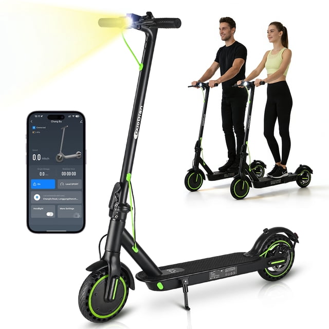 ChangBu Electric Scooter for Adults,18 Miles Range & 19mph,350 Motor,8. ...