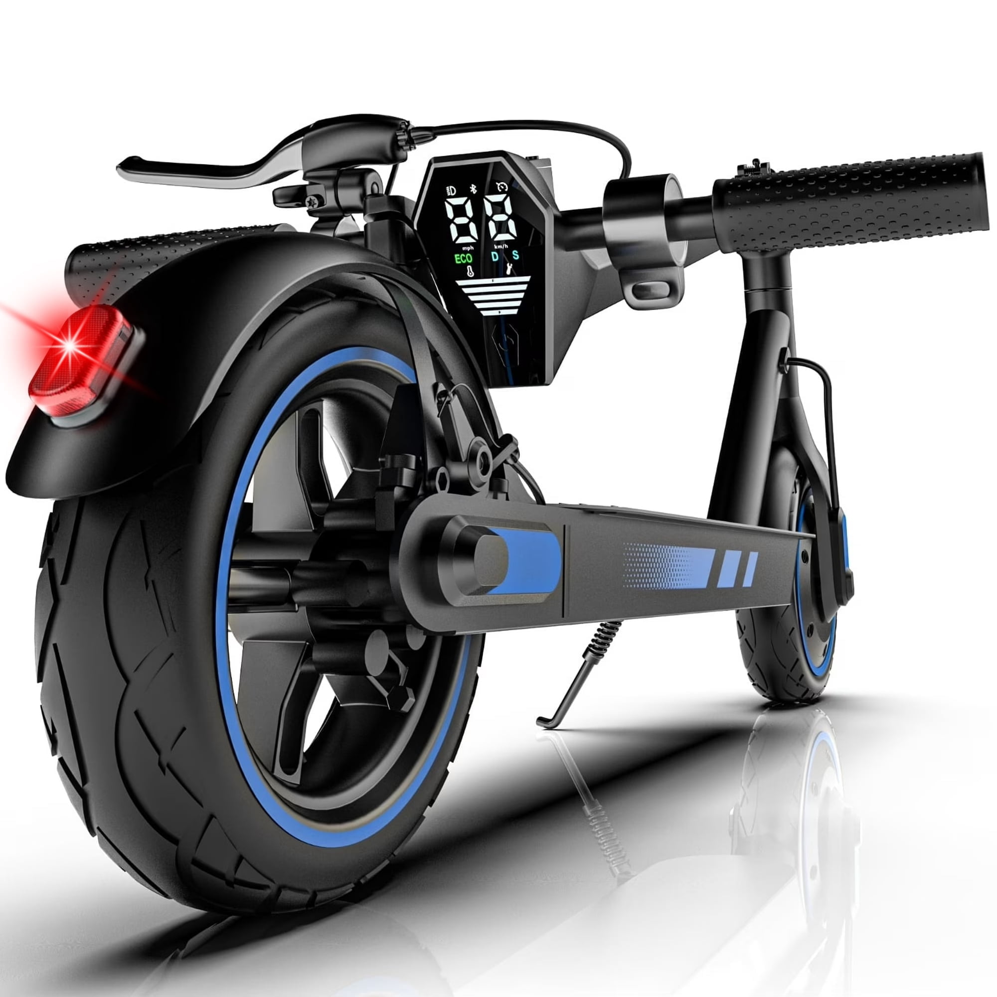 Electric Scooter for Adults - 500W Motor 10" Tires, up to 25MPH and 25Miles Long-Range Portable E Scooter