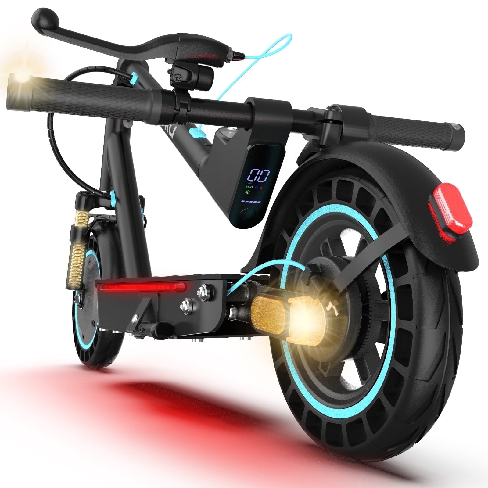 Electric Scooters for Adults, 650W High-Power Folding, Up to 21 MPH ...