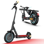 Electric Scooters for Adults, 650W Motor, Up to 21 MPH, Foldable Design with Side Light & Turn Lights Safety