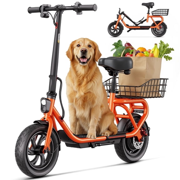 Electric Scooter for Adults  8.5"/10"/12" Tires,Peak 500W-700W Motor, 15-30 Miles Range, Up to 20 MPH  Foldable Commuter Scooter for Men & Women