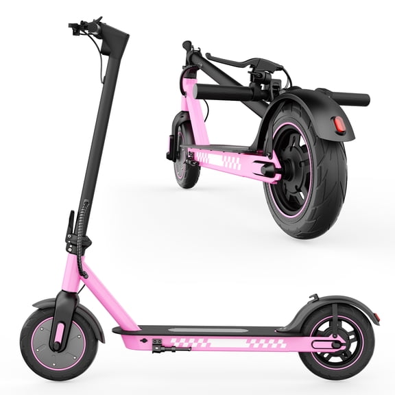 Electric Scooter for Adults - Peak 500W Motor 10" Tires Long-Range Portable E Scooter