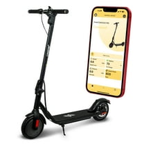 Electric Scooter for Adults Scooter Foldable Escooter 15.5 mph Max Speed with 350W Motor E-Scooter for Commuter (Black)