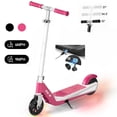 thumbnail image 1 of Electric Scooter for Kids,Adjustable Height Kick Scooter for Ages 6-12 with 2 Speeds (6/9Mph),5.5"Tires,Up to 7 Miles Range,Red, 1 of 6