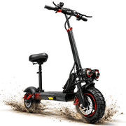 Electric Scooter with Seat for Adults,35 MPH MAX Speed ,1200W Foldable Escooter, 10 inch Street Tire,UL2272