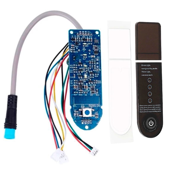 Electric Scooters Instrument Panel Upgraded Panel Circuit Board Electric Scooters Safe Cycling Accessory