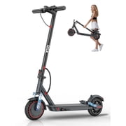 Electric Scooters with Dual Suspension, 350W Brushless Motor & 19 MPH, 15 Miles Long Range, Foldable Sport Scooters for Adults and Teens