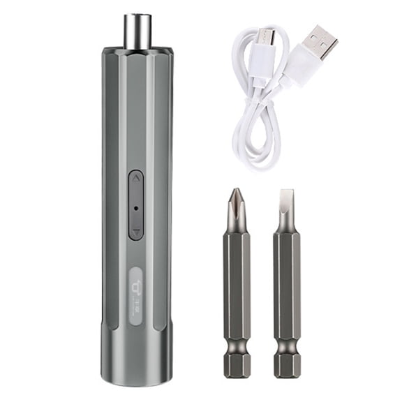 Electric Screwdriver, 2000mAh Rechargeable Cordless Power Screwdriver Manual & Electric Bits Set for Home Repair Gift