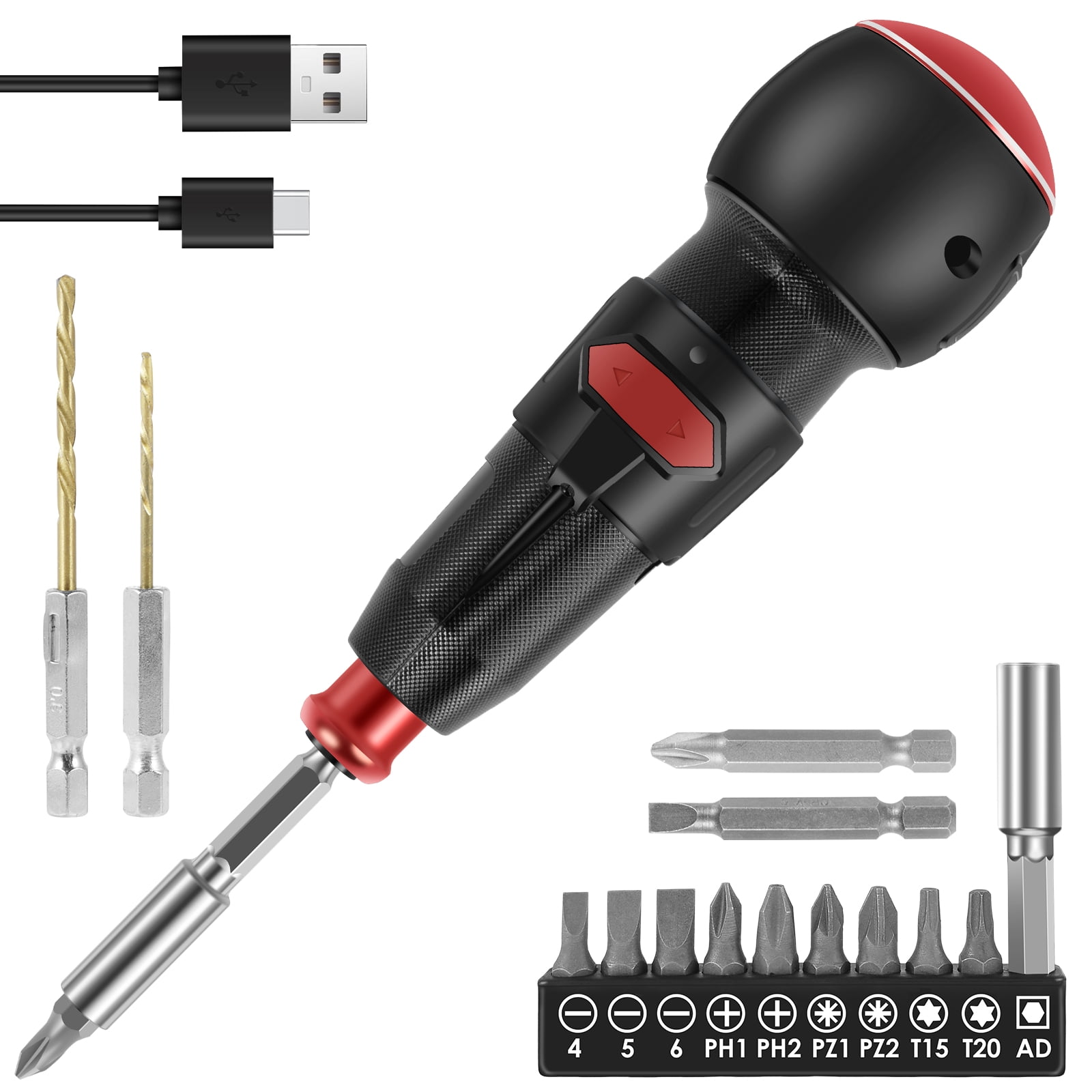 Electric Screwdriver 3.6V Cordless Power Screwdriver Set USB