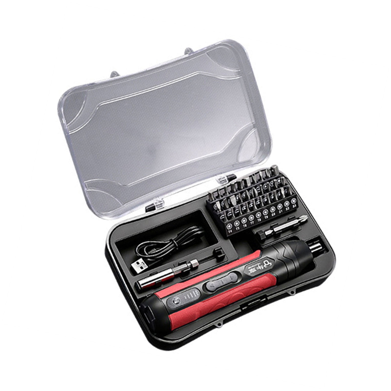 Electric Screwdriver 4 Torques Settings Head Design Powered Tool Cordless Screwdriver