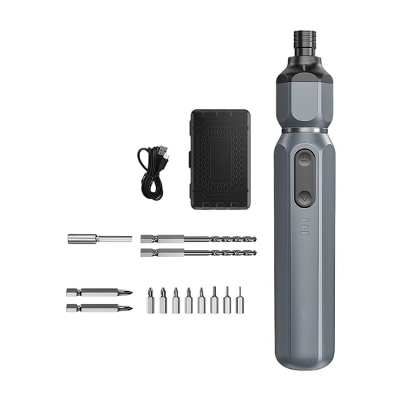 Electric Screwdriver 9.8V Cordless Drill Rechargeable Power Tool Automatic Manual Drill Bit Home Improvement
