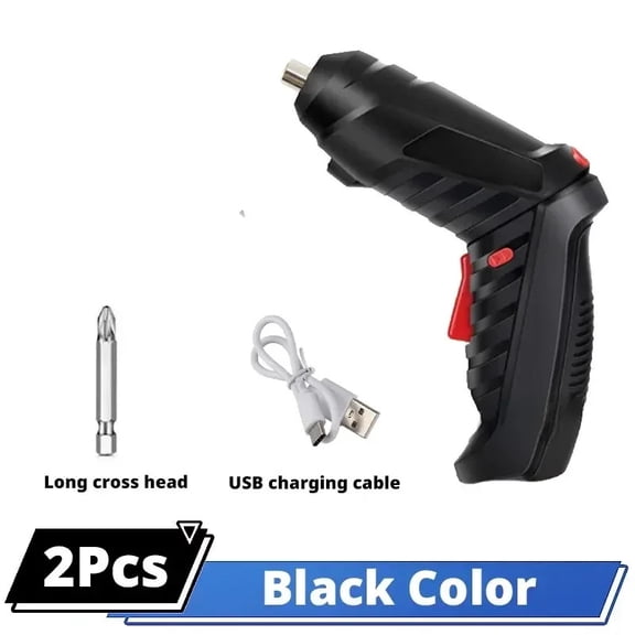 Electric Screwdriver Battery Rechargeable Cordless Screwdriver Powerful Impact Wireless Screwdriver Set Mini Drill Power Tools